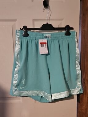 Nike Women's New York Liberty Mint Buzzer Shorts: NEW WITH TAGS: SIZE L